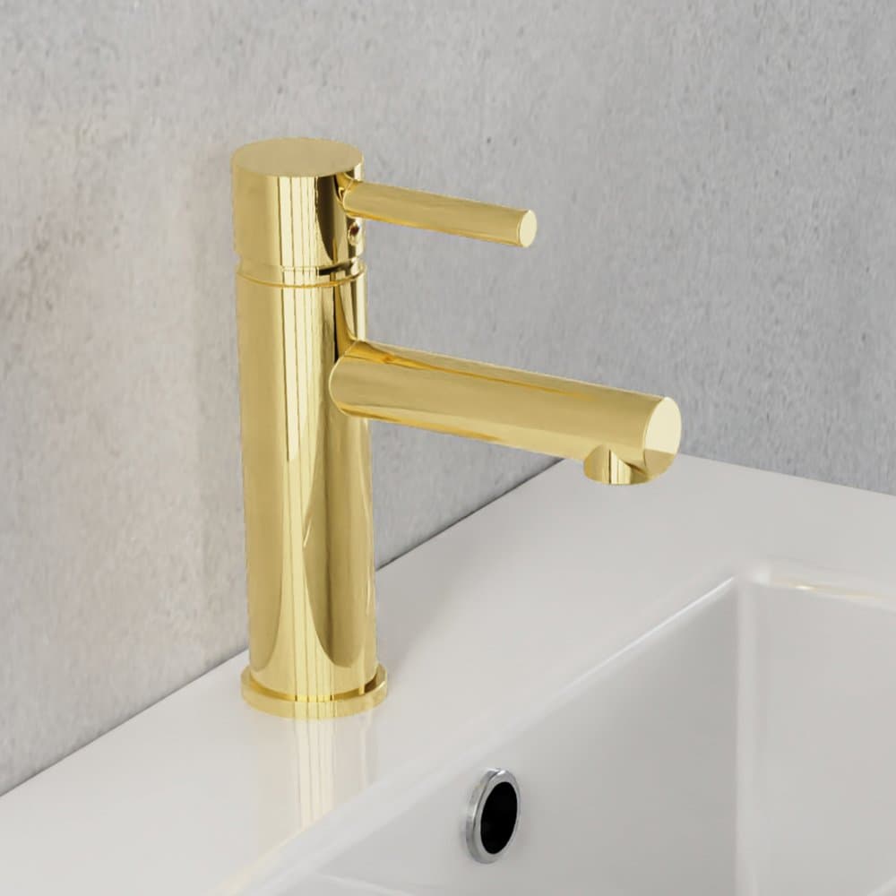 Tvättställsblandare i mässing - Gianna