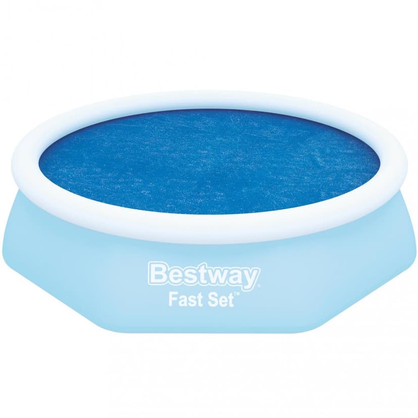 Flowclear solskydd/poolöverdrag till ovanmarkpool | 2,44m
