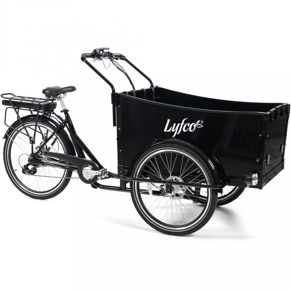 Eldriven cargobike | 250W - 16Ah | 6 växlar | LG-batteri - Pro