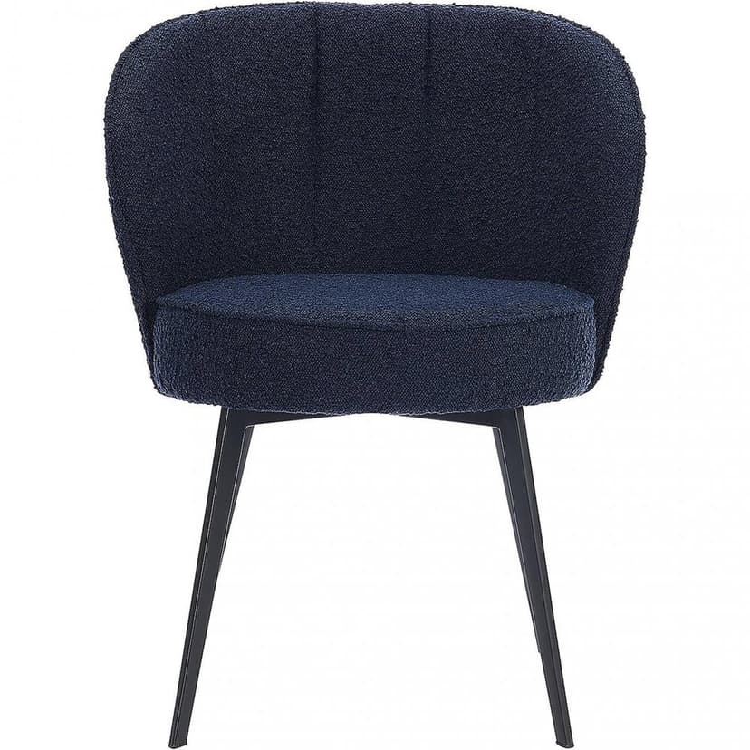 Matstol med skumstoppning| 2-pack | Mörkblå | Kolviken