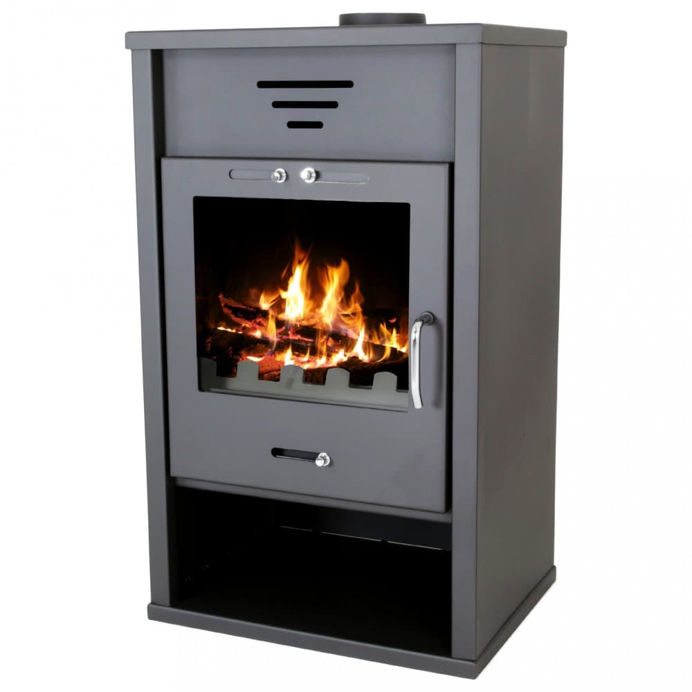 Braskamin 15kW | Verkningsgrad 77% | Laitila