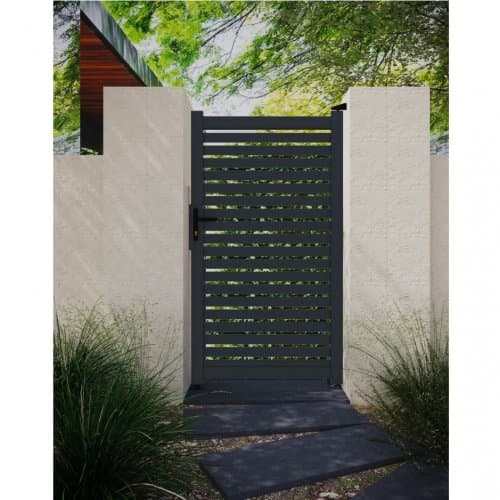 Grind till insynsskydd Valter | 1000x1795mm  | Mörkgrå