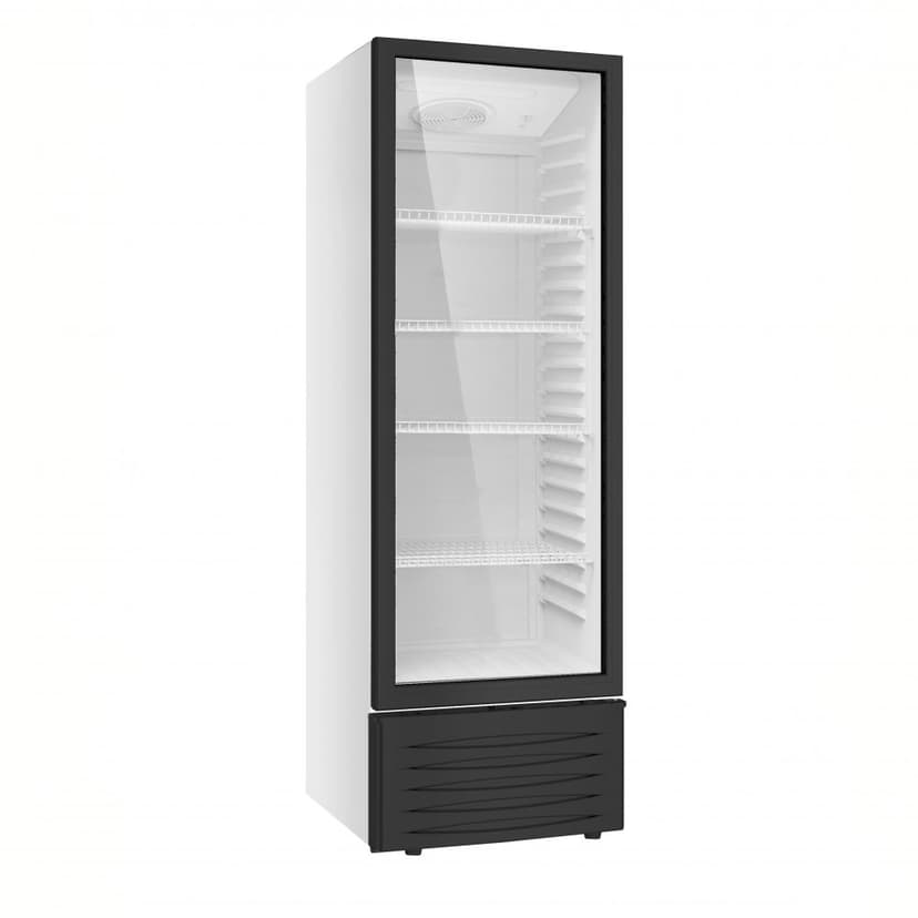 Displaykyl 262L | Energieffektiv & låsbar dryckeskyl | LED-belysning