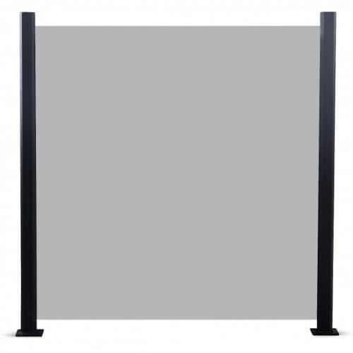 Glasräcke / staket i tonat glas | 1000×975 mm  6 mm | 5-pack