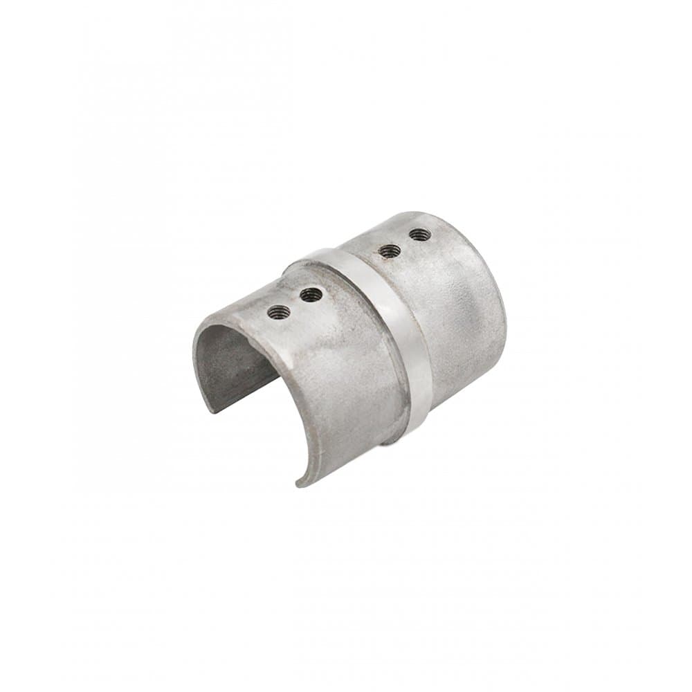 Rak koppling till toppräcke för glasräcke - Julius