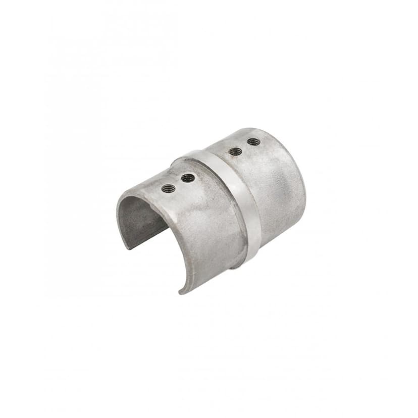 Rak koppling till toppräcke för glasräcke - Julius