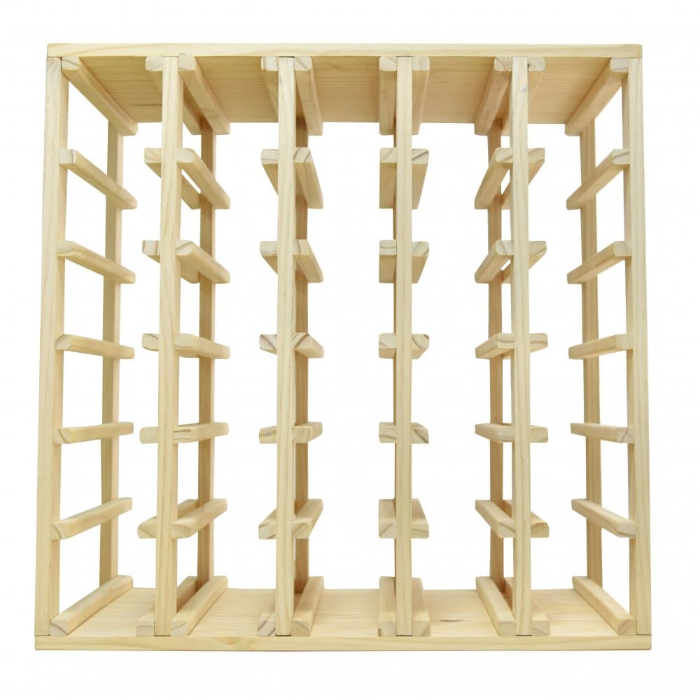 Rutnäts vinhylla för 30 Flaskor | 60x60 cm | Arvino