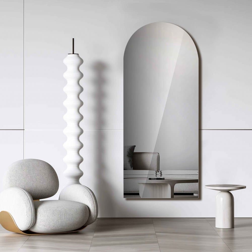 Helkroppsspegel | Vägghängd/golvstående | Valvformad | Leona