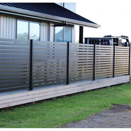 Insynsskydd | Villastaket | 180x180 cm | Mörkgrå | Valter