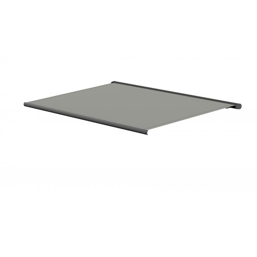 Terrassmarkis helkassett 5x3m | Motor & fjärrkontroll | Ljus grå