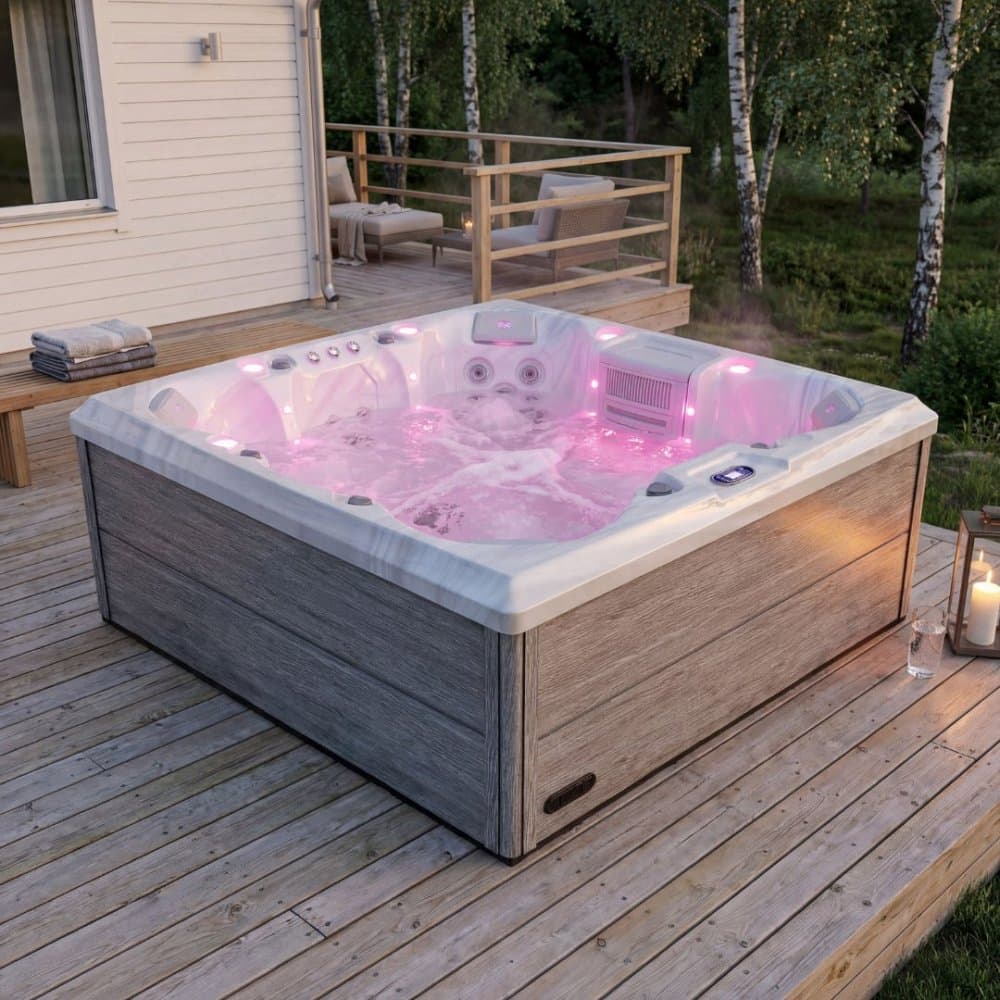 Spa Horizon | Lyxigt utespa för 46 personer | Balboa® styrsystem & Lucite® akryl