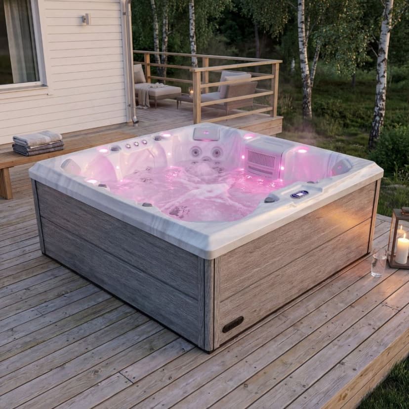 Spa Horizon | Lyxigt utespa för 46 personer | Balboa® styrsystem & Lucite® akryl