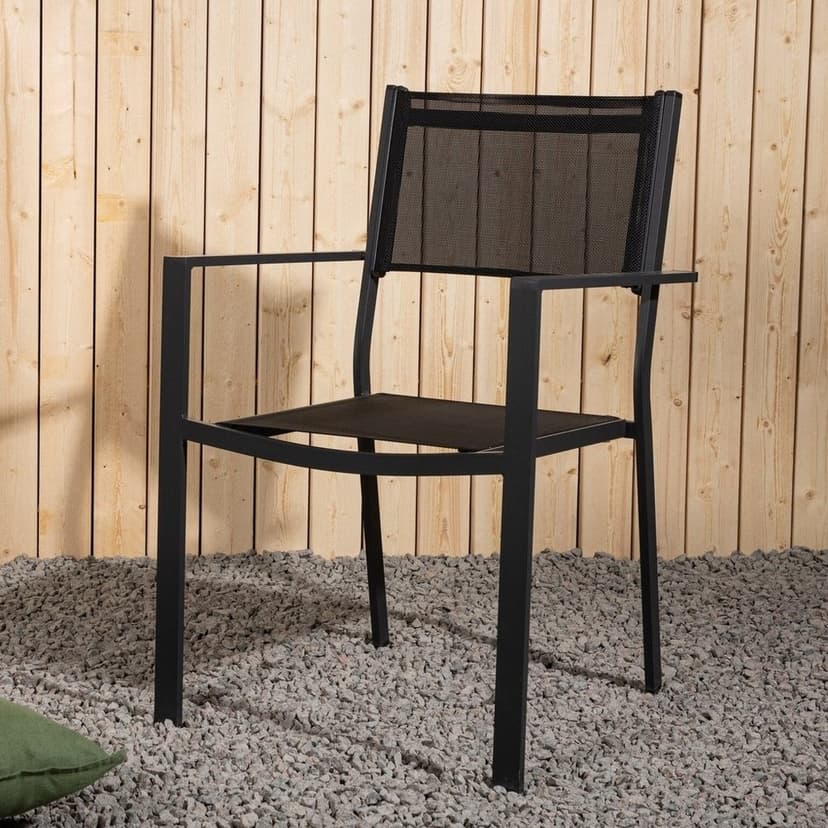 Copacabana matstol - Svart