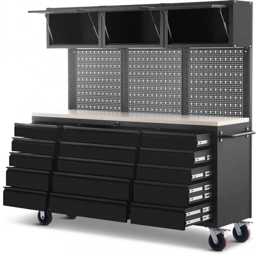 Komplett garageinredning på hjul