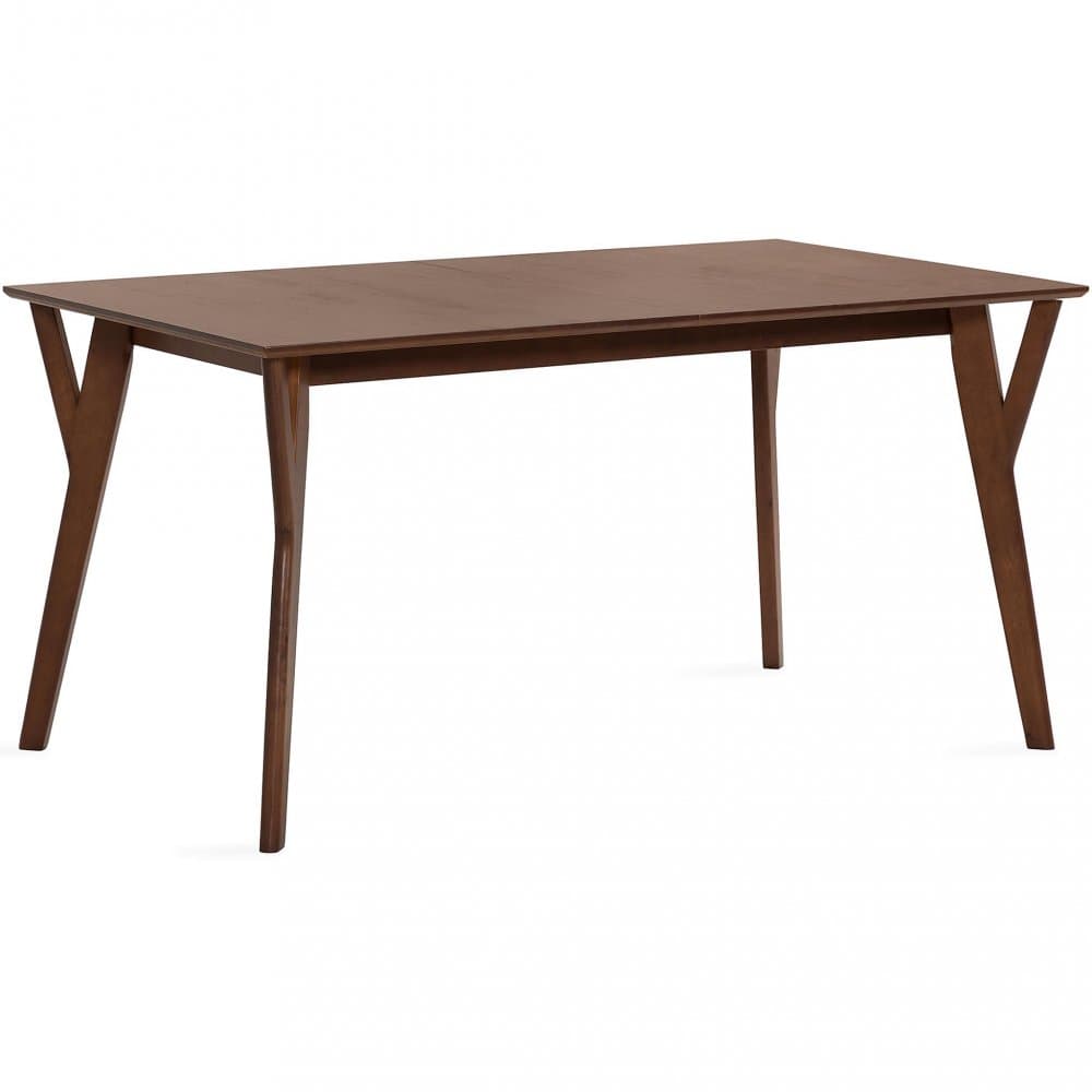 Förlängningsbart matbord | Brunt | Gummiträ | Gånarp