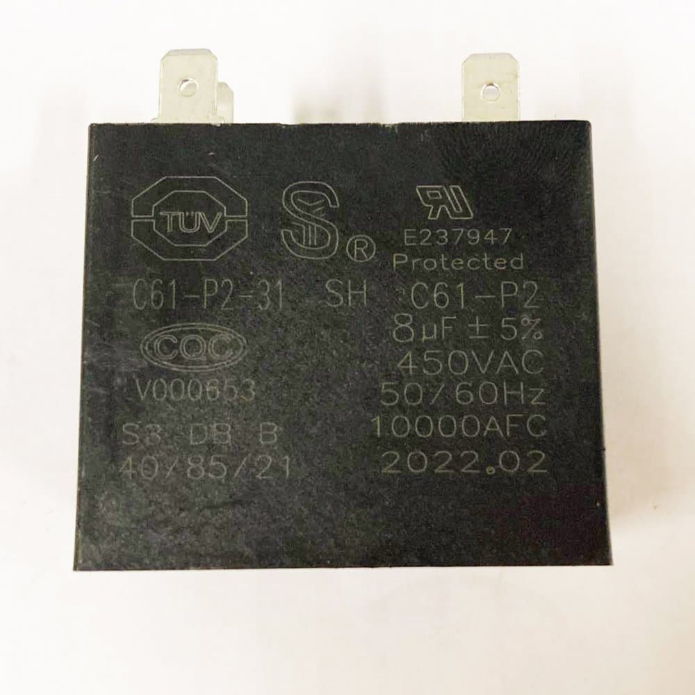 Kondensator 8 µF ±5% till 116-4-2