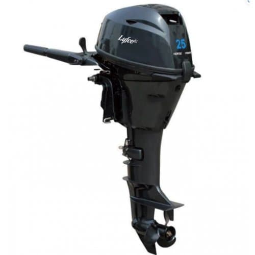 Båtmotor 25 hk | 2-cylindrig 4-takt | 24 L Bränsletank | Kort rigg