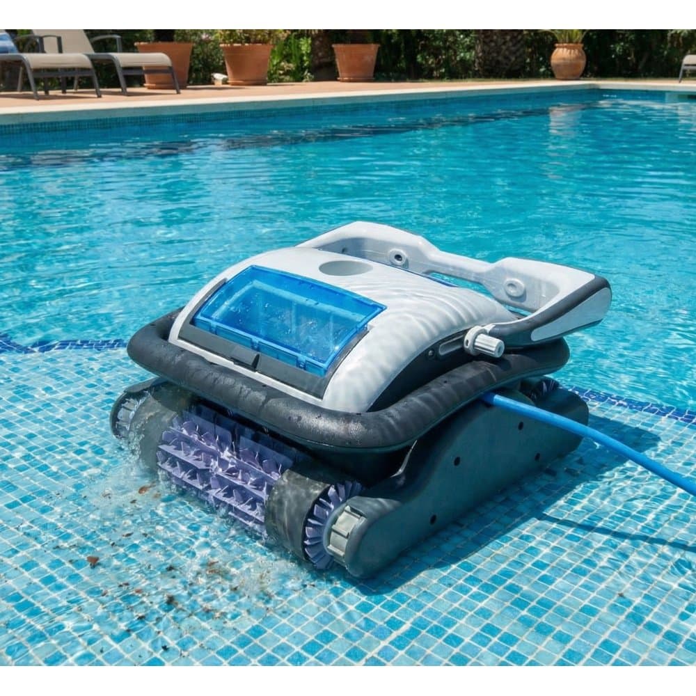 Väggående poolrobot Raptor | 200m² | 20m³/tim | Bluetooth | Lyfco