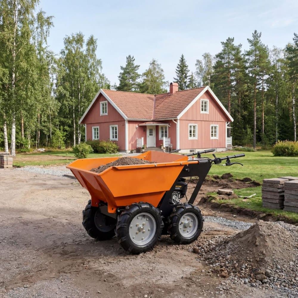 Minidumper / Motordriven skottkärra 196cc | 250kg