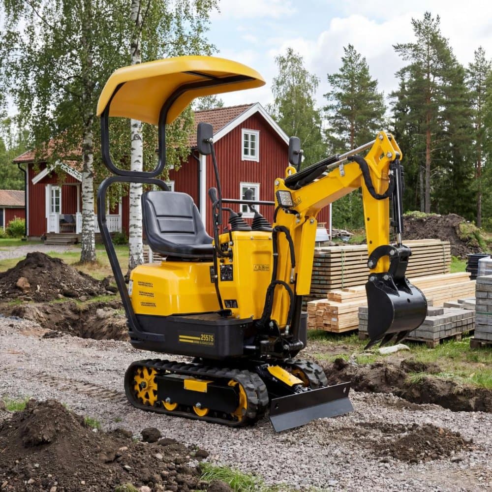 Minigrävare EX29575  562 kg Driftkraft | 306 cc bensinmotor | 0,011 m³ skopa
