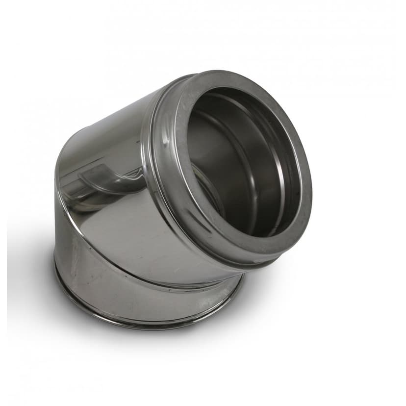 Modulskorsten 45 grader vinkel