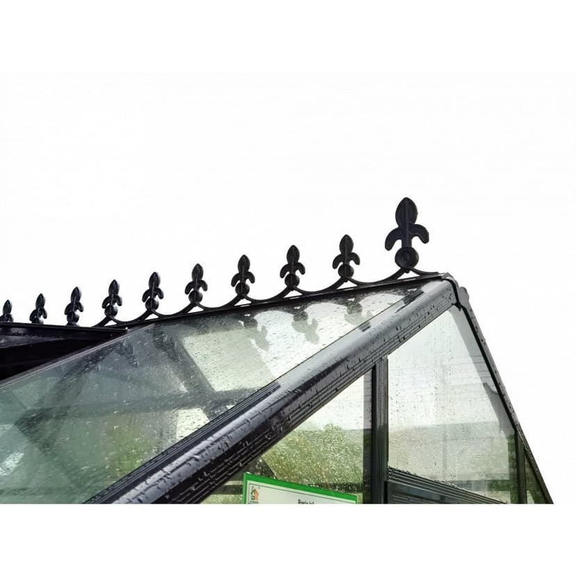 Nockdekoration till T-format växthus 11,6  m²