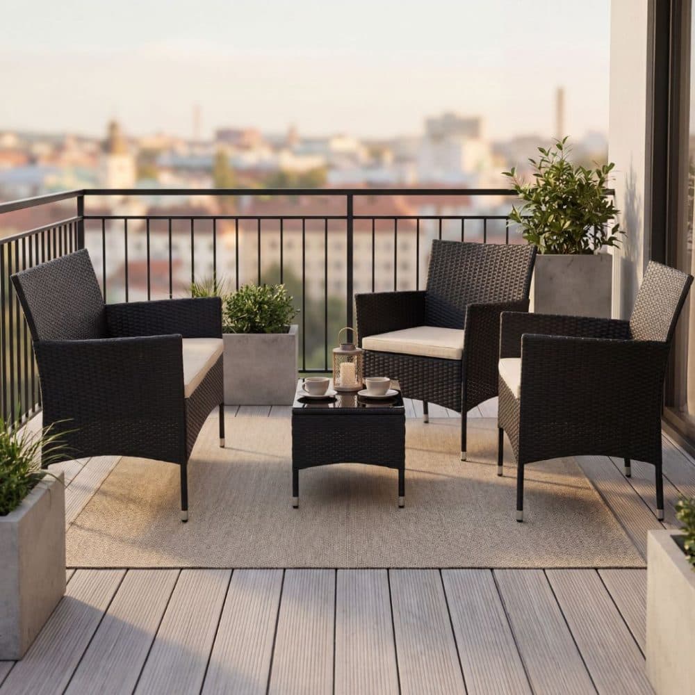 Litet loungeset för balkong | Lyfco Fjällbacka