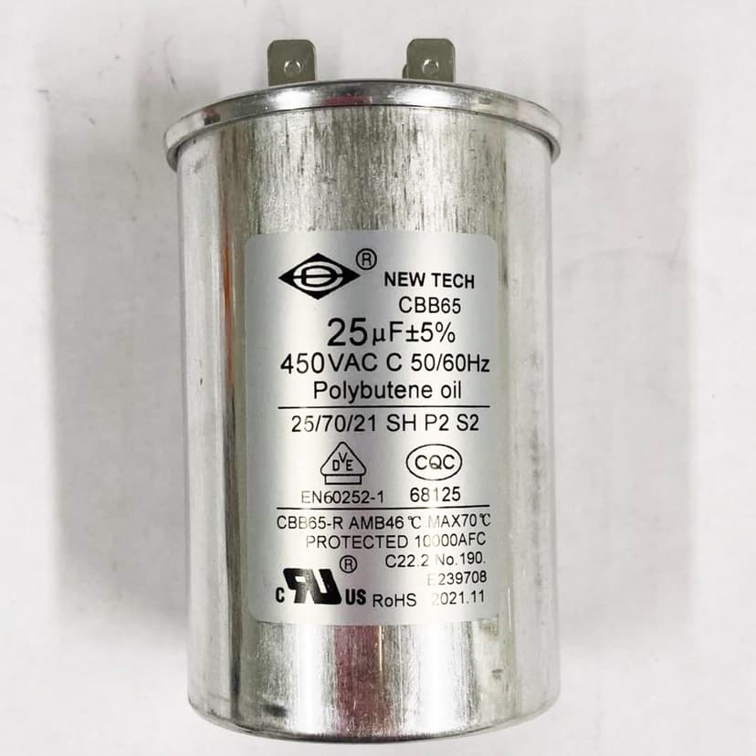 Kondensator 25 µF ±5% till 116-4-2