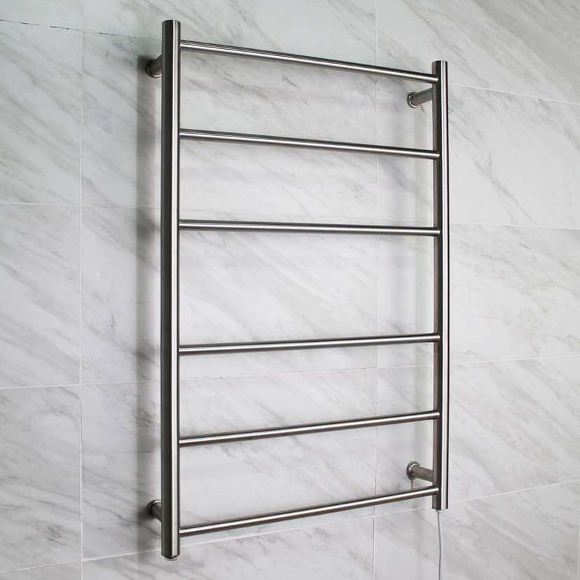 Elektrisk handdukstork 60x90x12cm | Borstat stål | OH-007