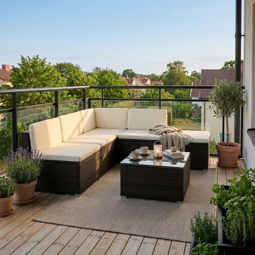 Loungeset konstrotting | Lyfco Kungshamn