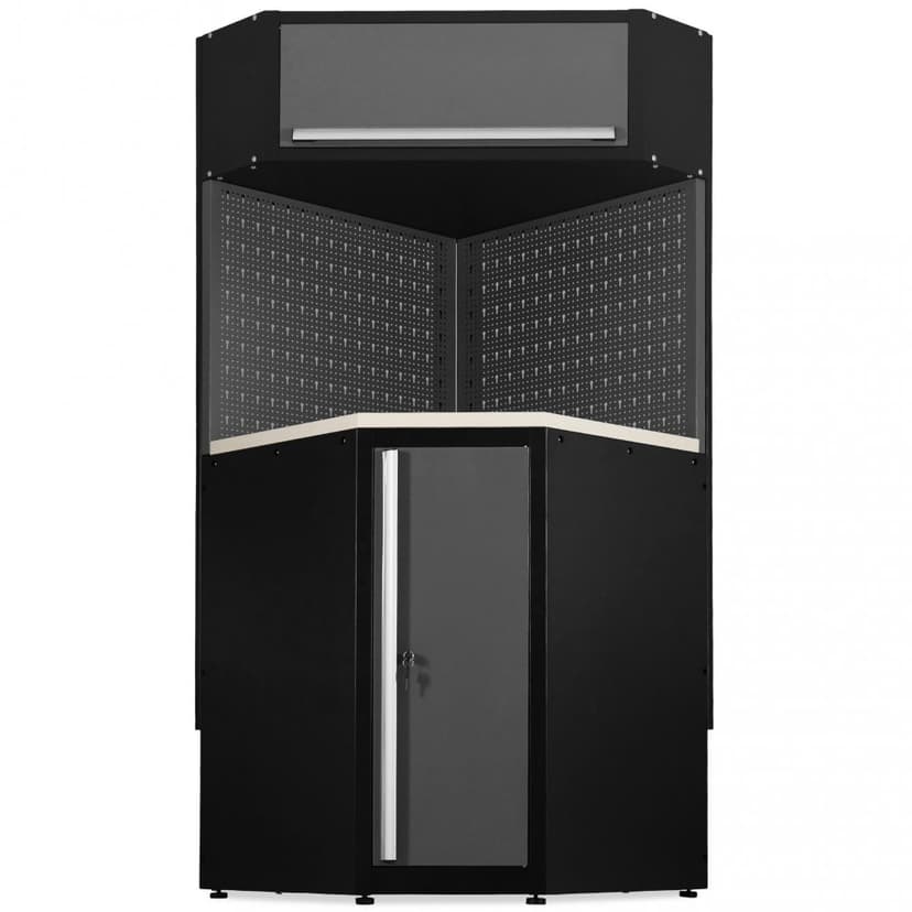 Garageinredning | Hörnskåp