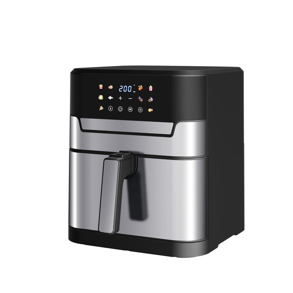 Airfryer 8L | Digital Pekskärm | 10 Förinställda Program | Lyfco