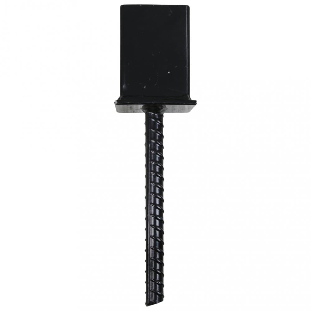 Stolpsko till staketstolpe 60x60mm | För ingjutning | Smedsbyn