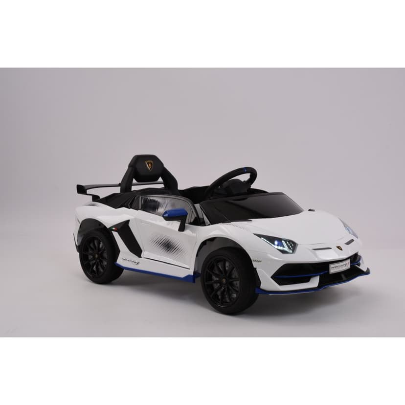 Elbil för barn Lamborghini | 12V - 2x390 | 4,5Ah | Vit