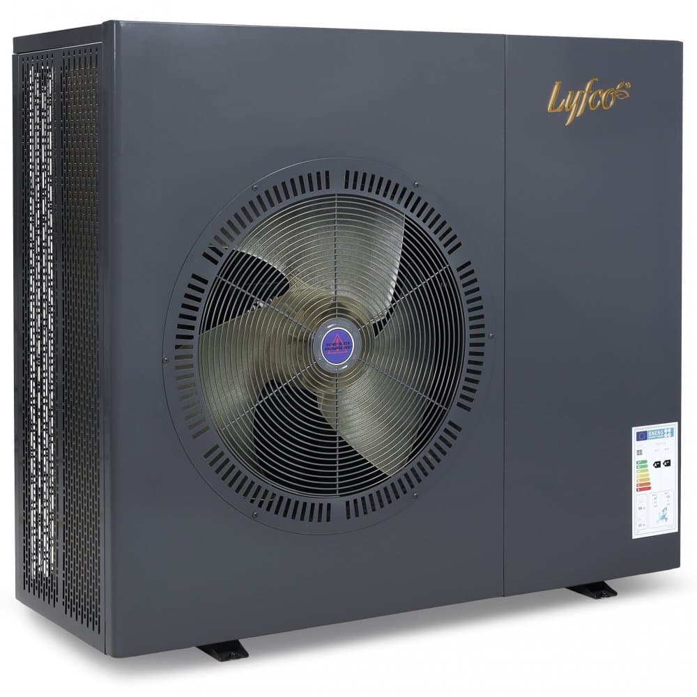 Luft/vatten Värmepump 16kW | Värmer 220m² | Klarar -30°C | Inverter | WiFi