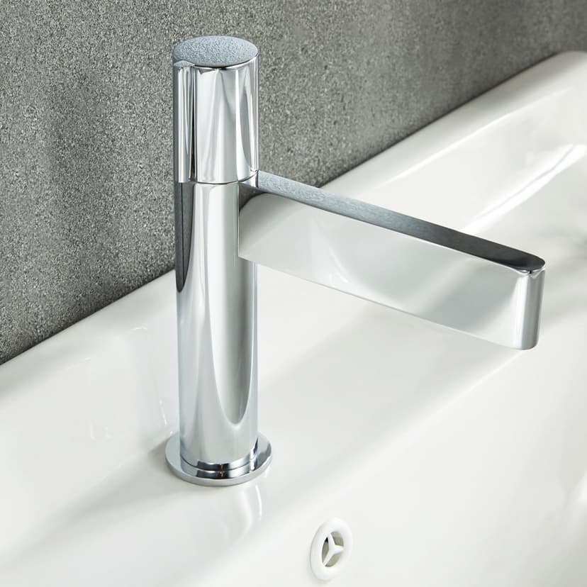 Tvättställsblandare | Modern design | Krom | Kelly