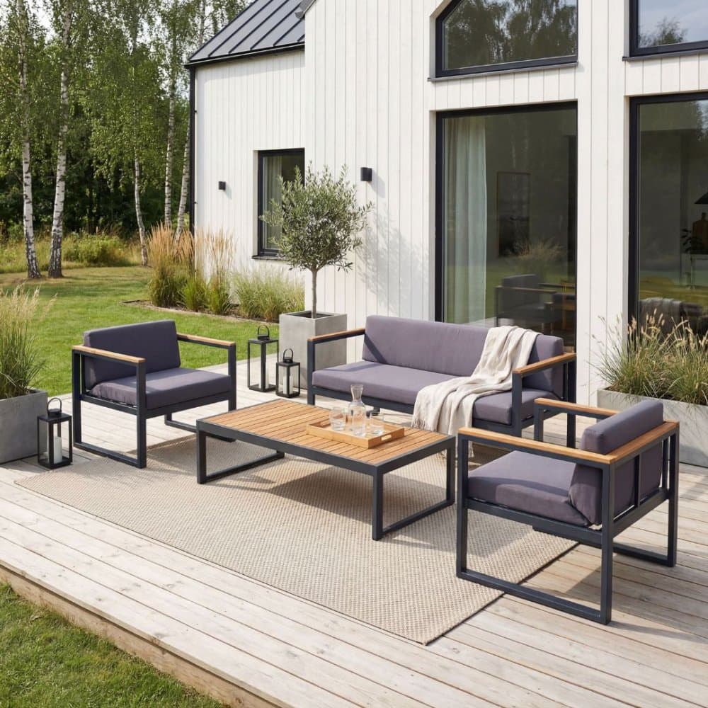 Stilren loungegrupp i Akacia | Lyfco Dalarö