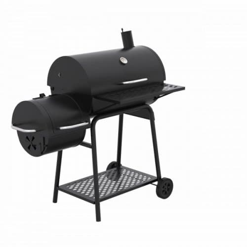 Kombinerad kolgrill & rök med skorsten och sidotunna | 2026 Memphis