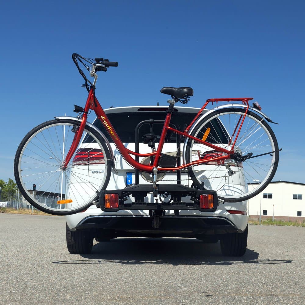 Cykelhållare bil med lyse | För 2 cyklar