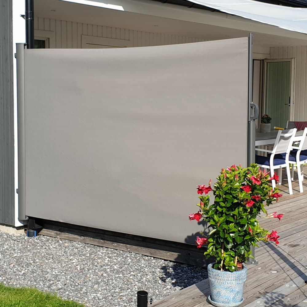 Sidomarkis 1,6x3 m | För sol-, vind- och insynsskydd
