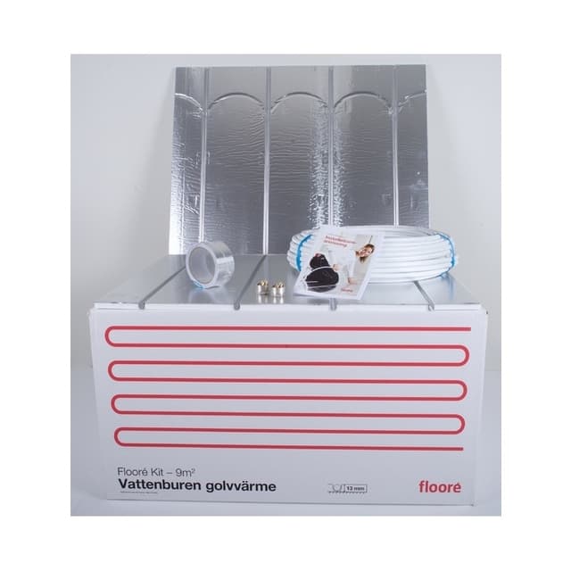 GOLVVÄRME FLOORE KIT KOMPL MED SKIVOR RÖR&KOPP 41436 13MM 9M2 | Beijerbygg Byggmaterial