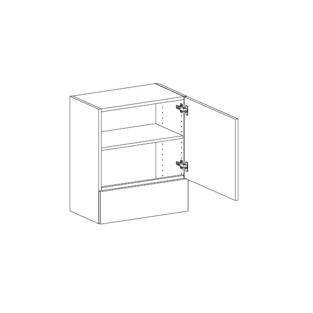VÄGGSKÅP FLÄKT 1HYLL. 60CM H85 VÄGGSKÅP EX LUCKA (L 41 ) | Beijerbygg Byggmaterial
