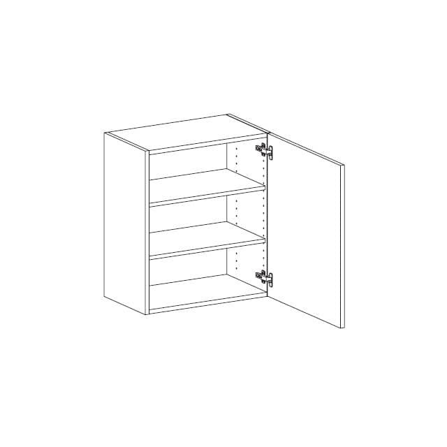 VÄGGSKÅP 30CM 2HYLL. H70CM VÄGGSKÅP EX LUCKA ( L3 ) | Beijerbygg Byggmaterial