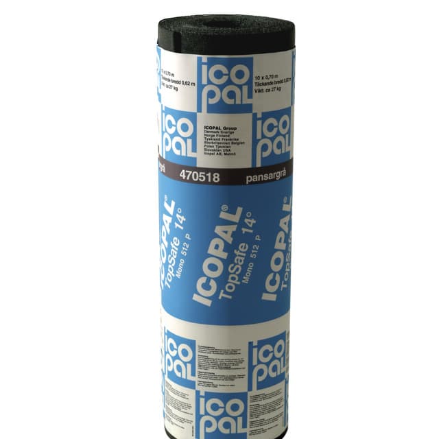 YTPAPP TOPSAFE 14* SKIFFERGRÅ 10X0,70 KLISTERKANT(18)SBS4100 | Beijerbygg Byggmaterial