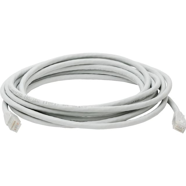 NÄTVERKSKABEL CAT6 GRÅ 5M OSKÄRMAD | Beijerbygg Byggmaterial