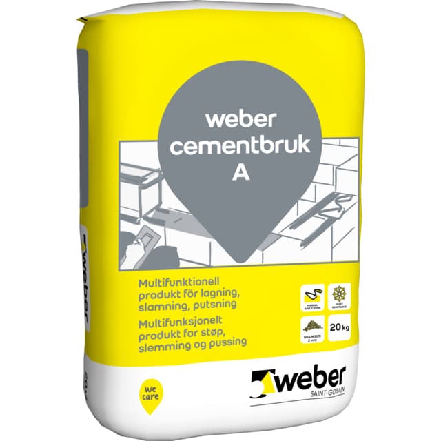 CEMENTBRUK A 20KG (48) | Beijerbygg Byggmaterial