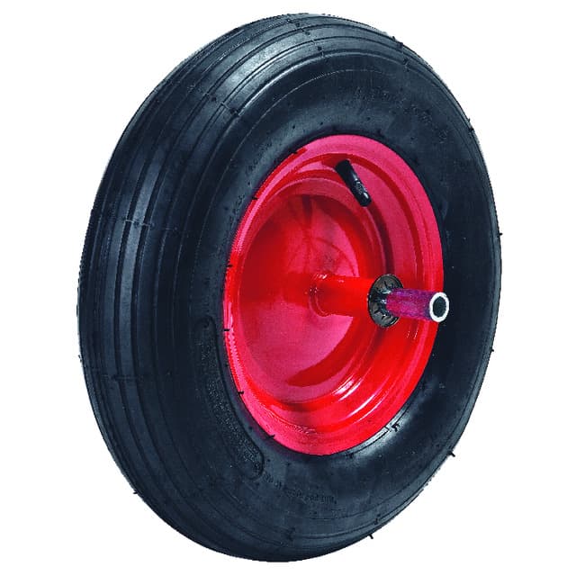 HJUL SKOTTKÄRRA 4.00-8 INKL. AXEL & PLÅTFÄLG | Beijerbygg Byggmaterial