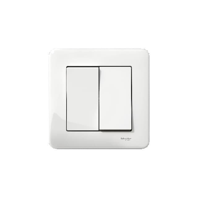 STRÖMBRYTARE D-TRAPP EXXACT INF VIT BLISTER | Beijerbygg Byggmaterial