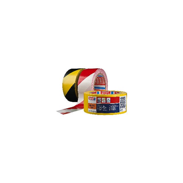VARNINGSTEJP 60760 TESA PVC GUL/SVART 50MM 33M | Beijerbygg Byggmaterial