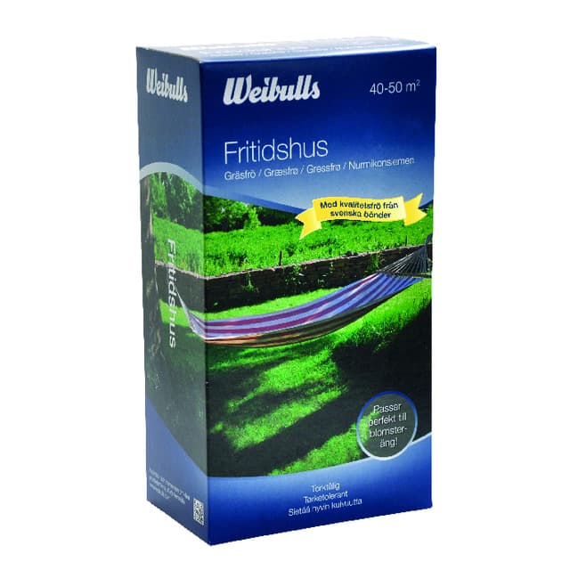 GRÄSFRÖ FRITIDSHUS WEIBU 0,8KG | Beijerbygg Byggmaterial